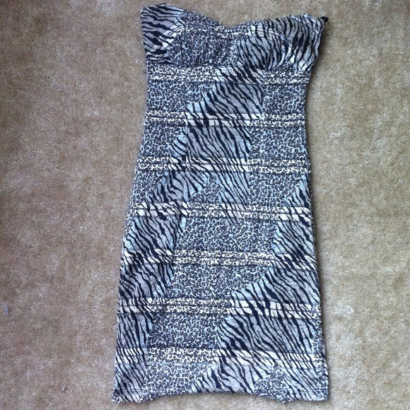 Animal print dress
