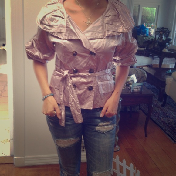 SOLD - Metallic BCBG Jacket