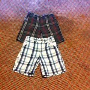 2pair boys plaid bundle