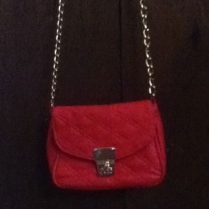 Red Quilted Bag