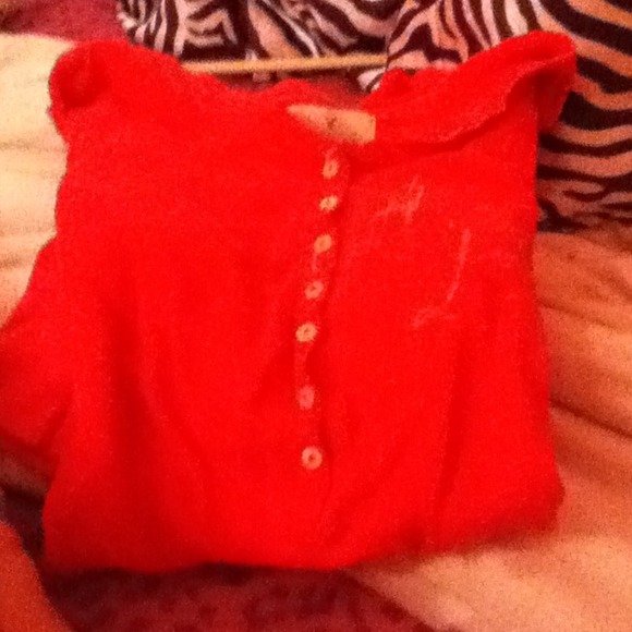A pink button up shirt - Picture 1 of 1