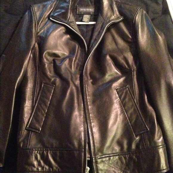Banana republic authentic leather jacket