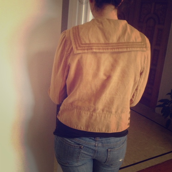 SOLD - Cropped Anthropologie jacket