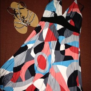 ❌❌sold❌❌Multi color short dress