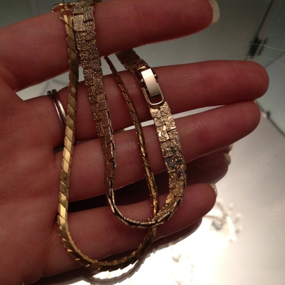 Gold bracelet vintage set - Picture 2 of 4