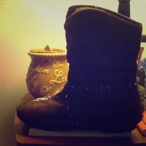 Brown  justice boots