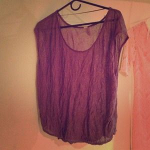 Free People Light Purple Knit Top