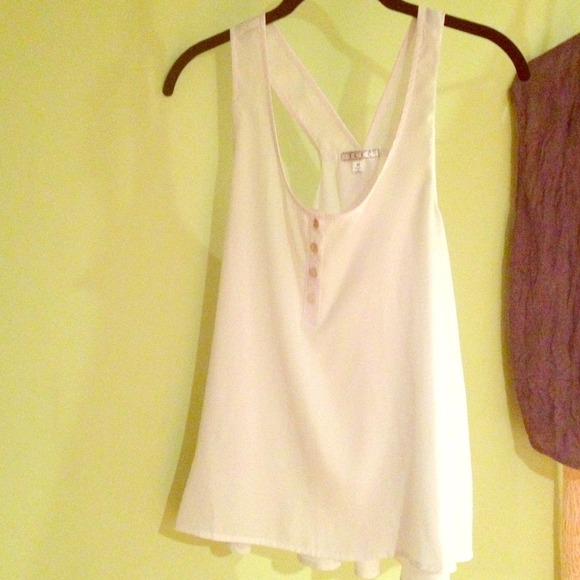Sheer White Tank.. Never worn! - Picture 1 of 1