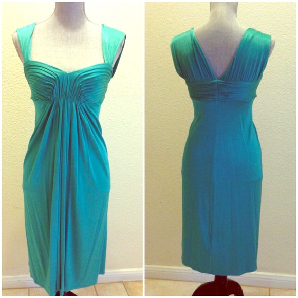 BCBG MAXAZARIA Seagreen Dress