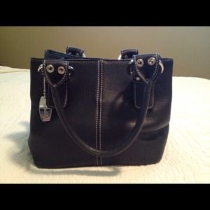 Black Tignanello Handbag