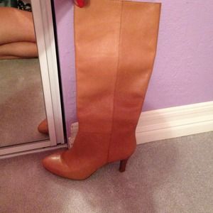 RESERVED Banana republic tan leather boots