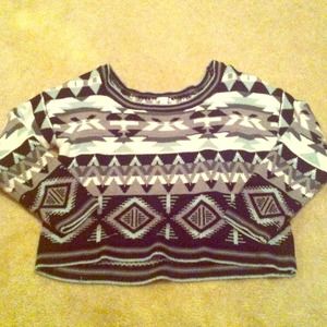 XL Aztec sweater
