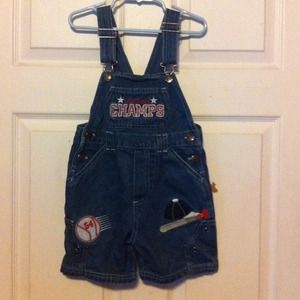 Toddler Shorts Overalls
