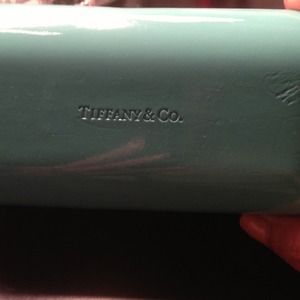 Tiffany & Co sun glass case small scuff on case