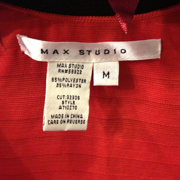 Orange tiered tank top sz M - Picture 2 of 3