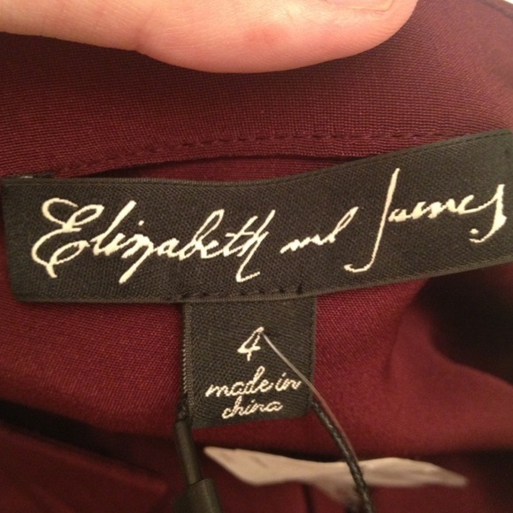 Elizabeth and James maroon dress - Picture 3 of 3