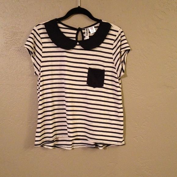 NWOT striped top