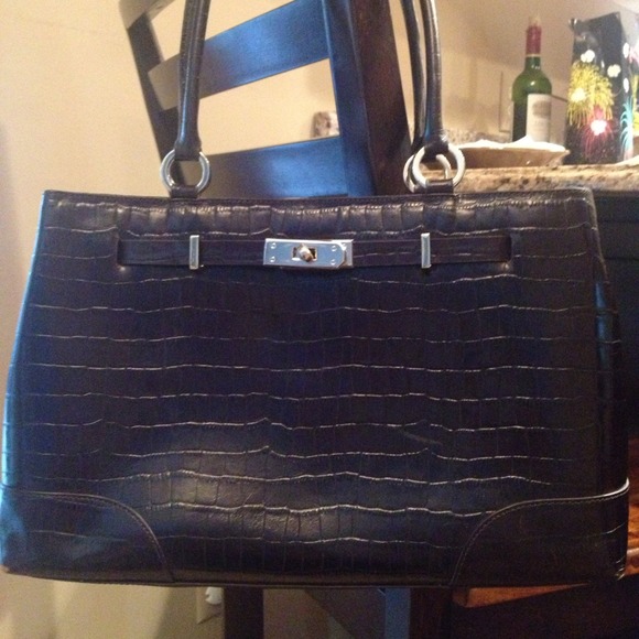 Dark brown professional tote! Just reduced!!!