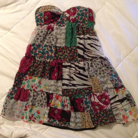 Guess Strapless Dress