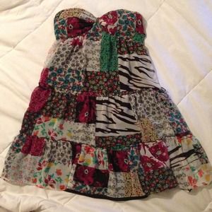 Guess Strapless Dress