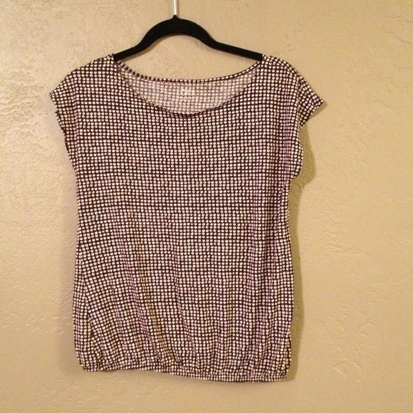Ann Taylor polka dot top