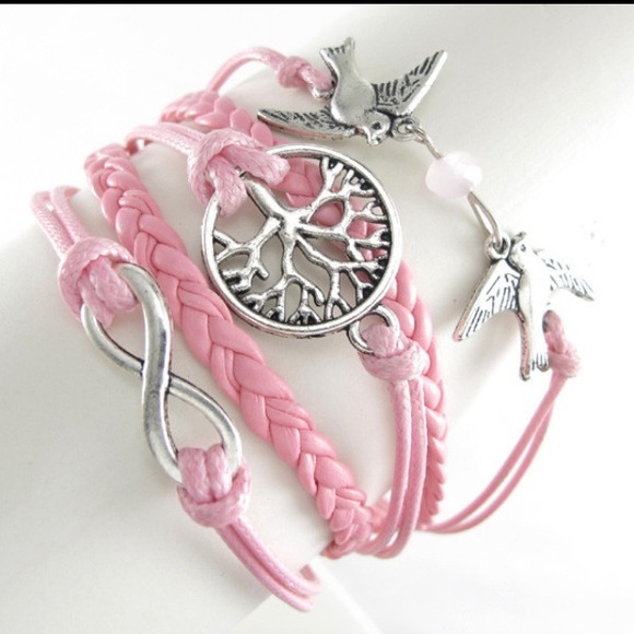 Jewelry - 💢💢HOLD💢💢Bracelet Tree , Bird , Infinity Sign