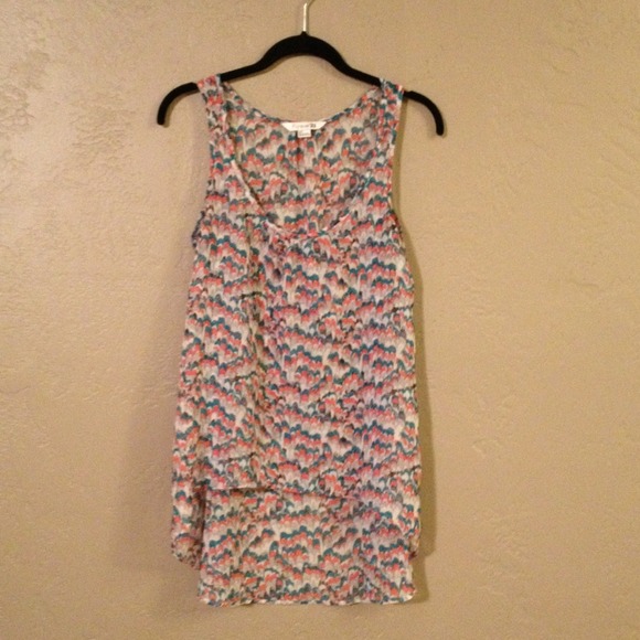 Sheer F21 hi lo tank