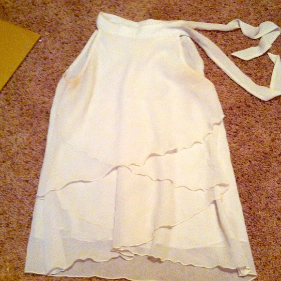 White layered shirt