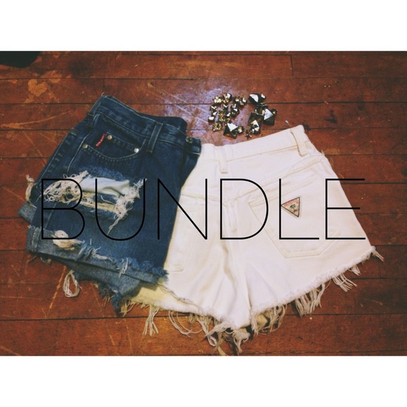 High waisted shorts