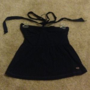 Hollister tie neck halter