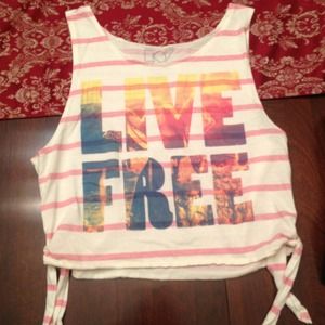 Crop top tank.