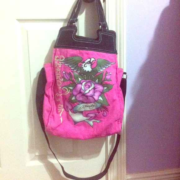 Ed Hardy bag!
