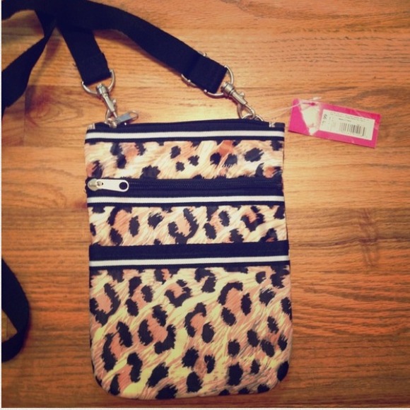 NWT cheetah cross body