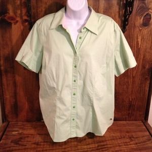 ***$5*** Tommy Hilfiger button up size 16