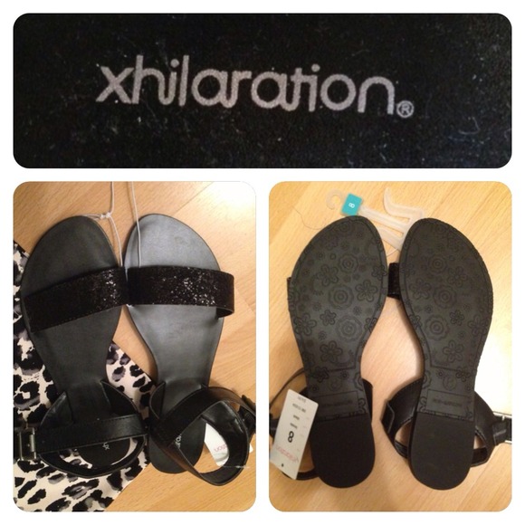 🚫Sold🚫🌟Host pick🌟Xhilaration sandals sz 8. NWT - Picture 2 of 4