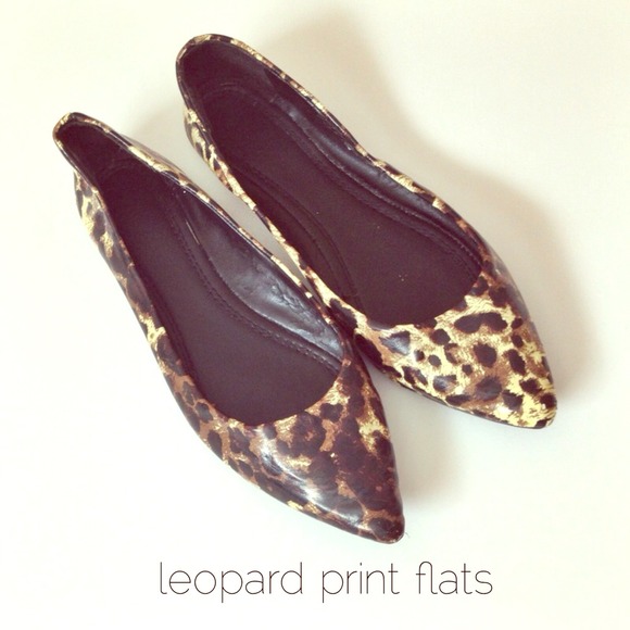 Leopard Print Flats