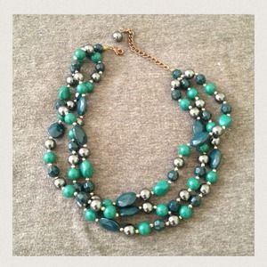 👑DONATED👑 Gorgeous emerald color necklace