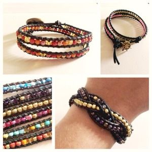 Hand made wrap bracelets