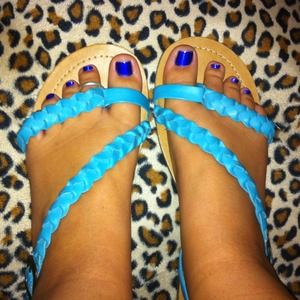 MOSSIMO 👠 Turquoise Strappy Sandals