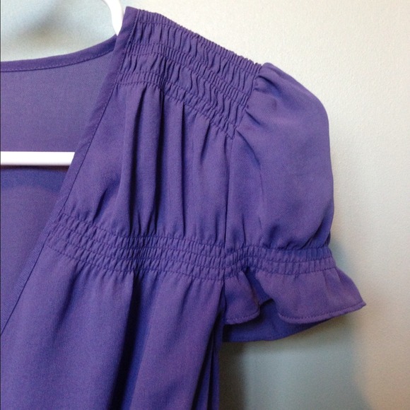 Purple Banana Republic top - Picture 3 of 4