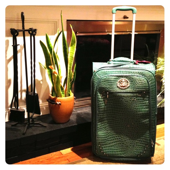 Kathy van Zeeland suit case