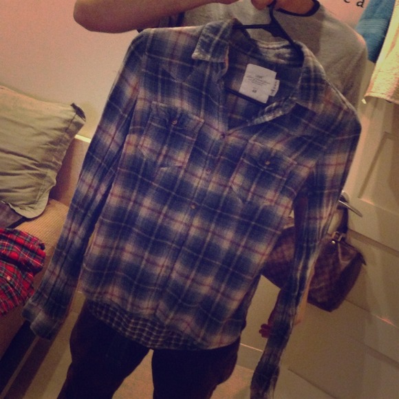 Plaid shirts.