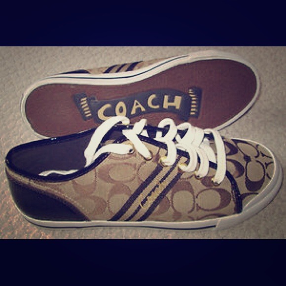 💥EXTREMELY REDUCED!!💥 Brown coach Shoes size 7.5
