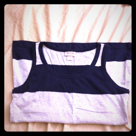Mossimo long stripe tank SOLD