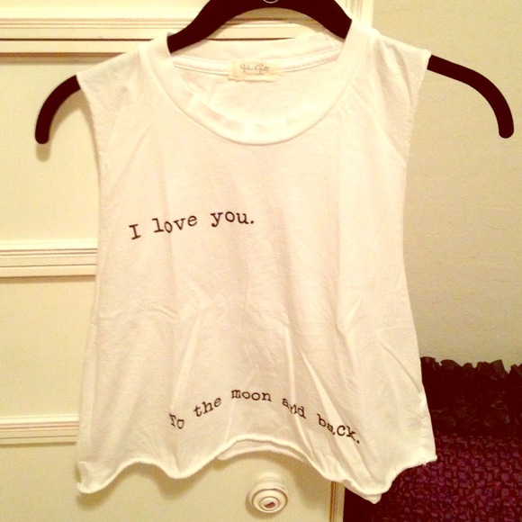 RESERVED Brandy Melville Moon & Back Muscle Tank