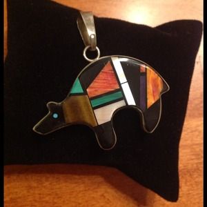 Reduced from $100 to $40 Bear  Pendant