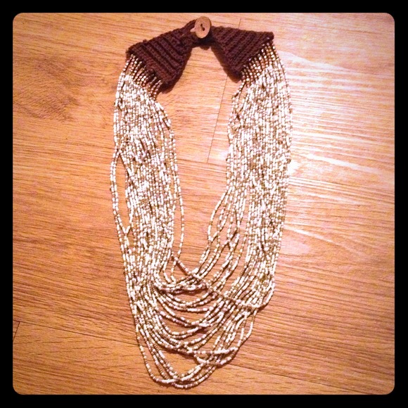 ❌❌SOLD❌❌Beaded Layered Necklace (Urban Outfitters)