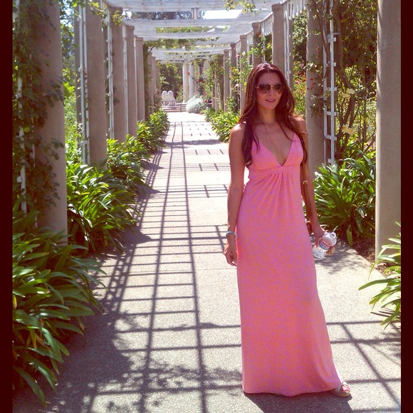 ❌GIFTED Maxi Dress Pink - Picture 5 of 8