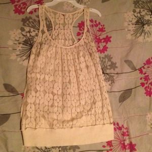 Very cute lace tang top