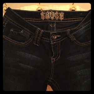 **Pricing to sell** Truce Dark jeans.